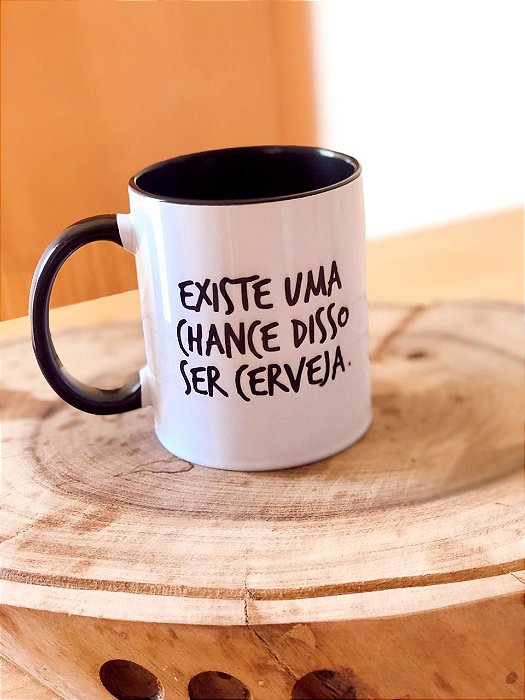 Caneca de Porcelana - Chance de Cerveja