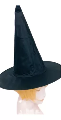 Chapéu De Bruxa Preto