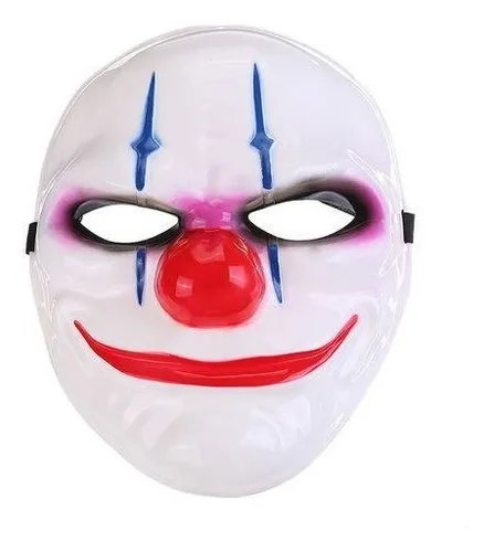Mascara Palhaço Assassino Fantasia
