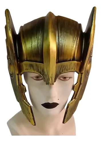 Mascara Gladiador Medieval Plastico Rígido Fantasias