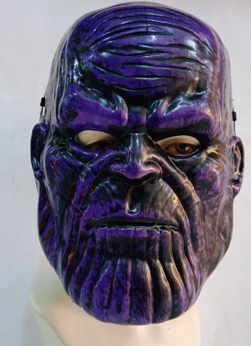 Máscara Monstro Roxo Halloween Fantasias
