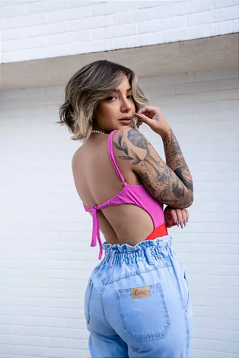 Calça Reta Clara