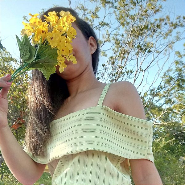 Bata Listrada de Alças