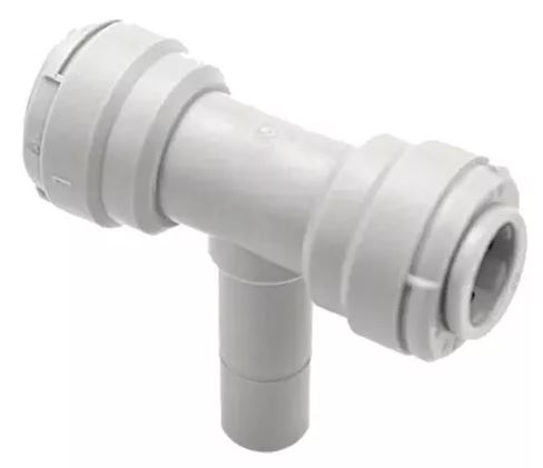 DMFIT - Adaptador "TÊ" - Pino 3/8" x Tubo (2x) 3/8"