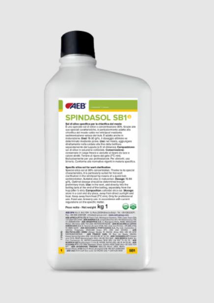 Clarificante de Mosto AEB Spindasol SB1 - 1kg