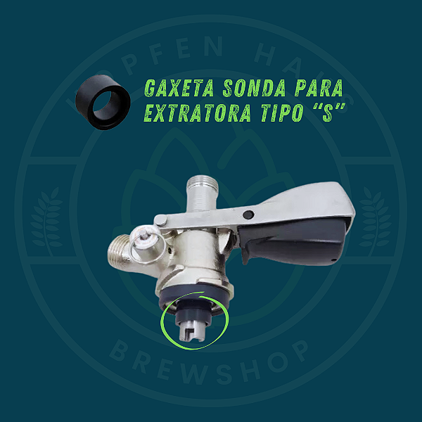 Gaxeta da sonda - Válvula Extratora tipo "S"