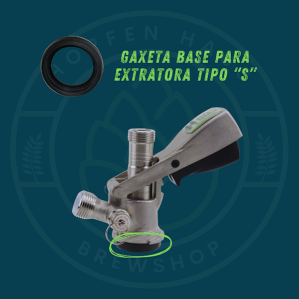 Gaxeta Base da Válvula Extratora Tipo "S"