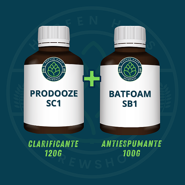 Kit Clarificante + Antiespumante
