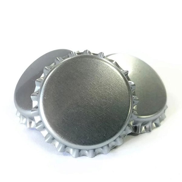 Tampinha PryOff 26mm - Prata