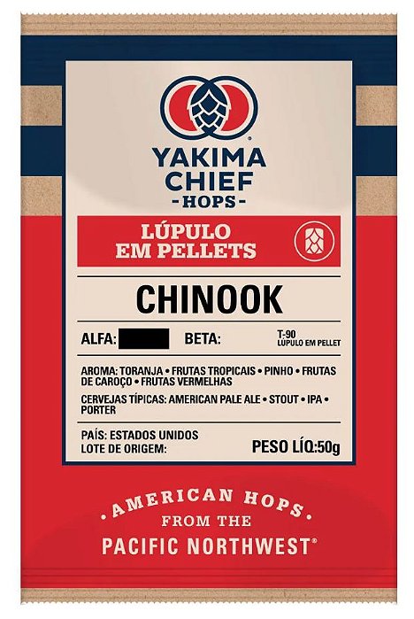 Lúpulo Chinook 50g