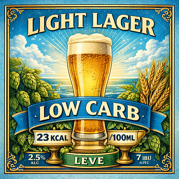 Kit Receita Low Carb Lager