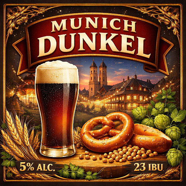 Kit Receita Munich Dunkel