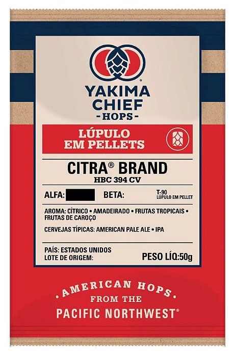 Lúpulo Citra 50g