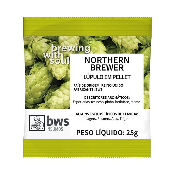 Lúpulo Northern Brewer 25g - Safra 2020