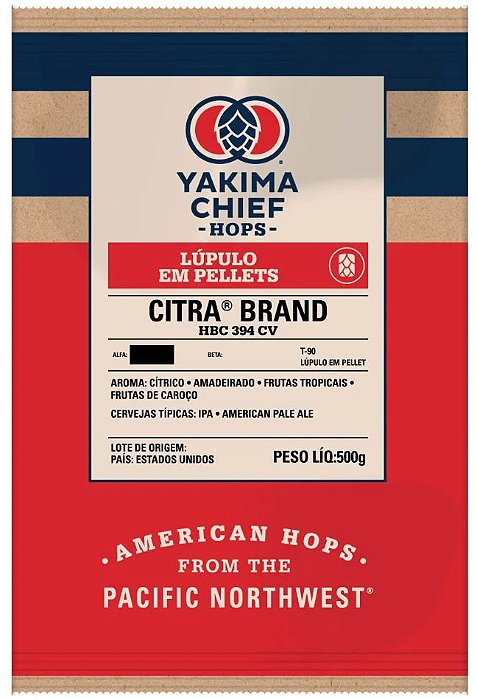 Lúpulo Citra 500g