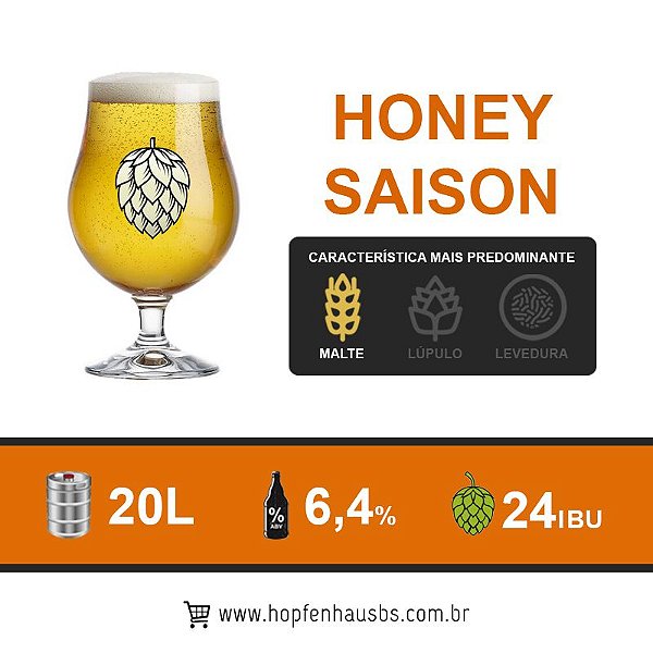 Kit Receita Honey Saison