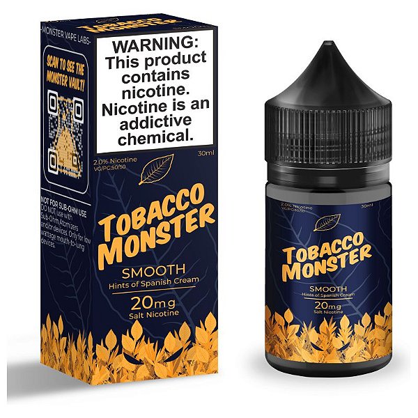 Smooth - Tobacco Monster Salt - 30ml