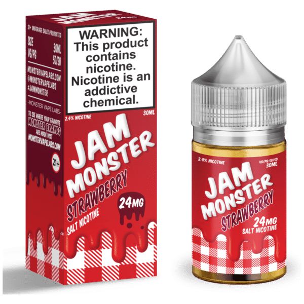 Strawberry - Jam Monster Salt - 30ml