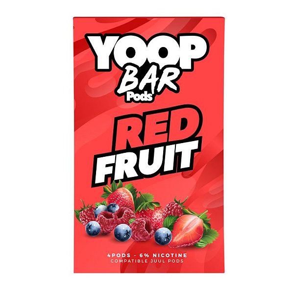 Red Fruit - 5% Pod Refil Juul - Yoop Bar