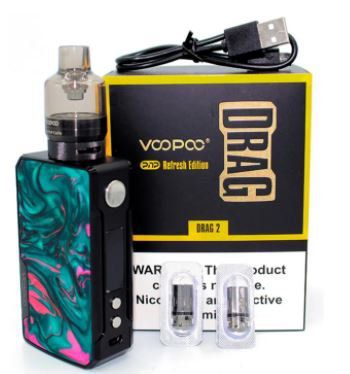 Kit Mod - Drag 2 - Refresh Edition - 177W - c/ Tanque PNP - VooPoo