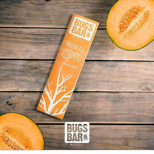 Pod Descartável – Melon Ice – 450 Puff – Bugs Bar By Firefly