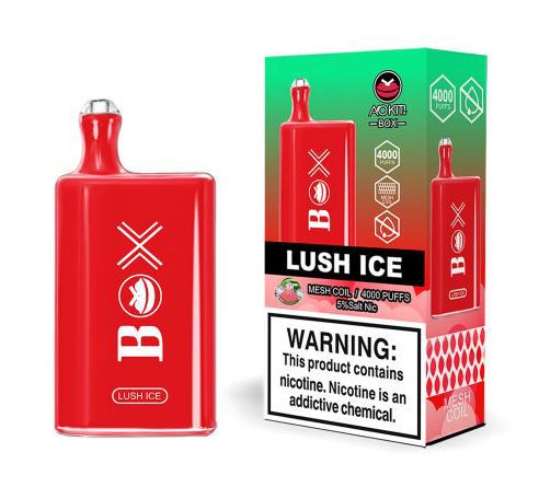 Lush Ice - Aokit Box - 4000 Puffs - 5% Nicsalt - Pod Descartável