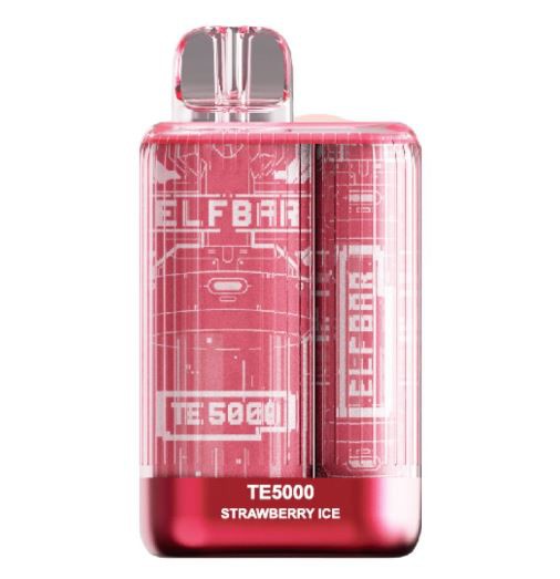 Strawberry Ice - TE5000 - 5000 Puffs - Elfbar