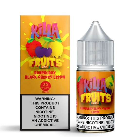 Raspberry Black Cherry Lemon - Killa Fruits Salt - 30ml
