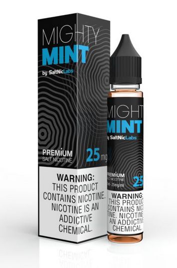 Líquido Mighty Mint - SaltNic / Salt Nicotine - VGOD SaltNic - 30ml