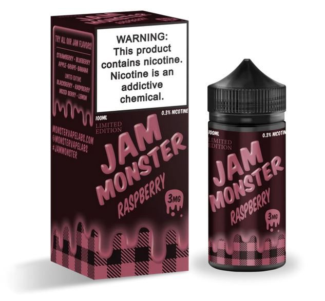 Raspberry - Jam - Monster - 100ml
