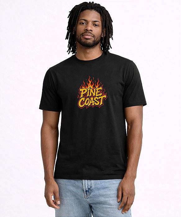CAMISETA MASCULINA PINE COAST FIRE T-SHIRT