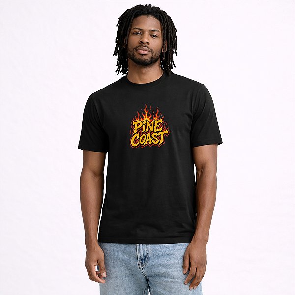 CAMISETA MASCULINA PINE COAST FIRE T-SHIRT