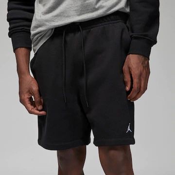 Shorts Jordan Essential Fleece Preto