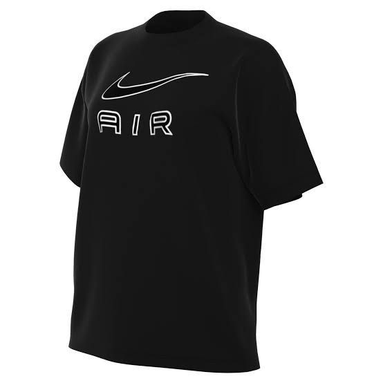 Camiseta Nike Air Premium Big Logo Preta - Mstock Store
