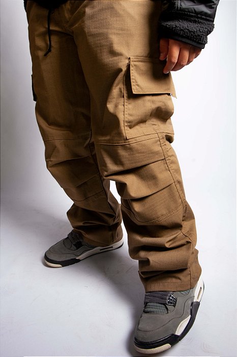 CALÇA CARGO UTILITY RIPSTOP MSTOCK BEGE
