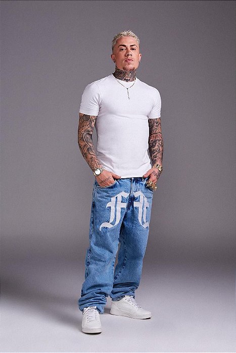 Calça Jeans Fafa Gang Mc Daniel Loose It
