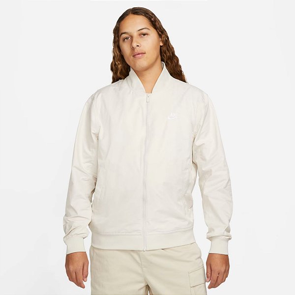 Jaqueta Nike Sportswear Sport Essentials Bomber Bege