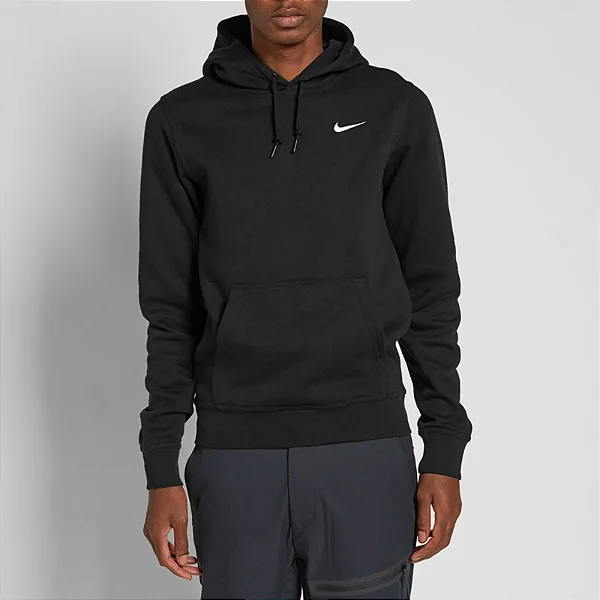Moletom Nike Swoosh Solo Canguru Preto