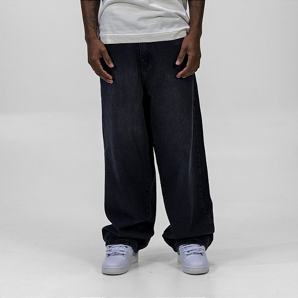 Calça Jeans Baggy Take Off Stoned Grey