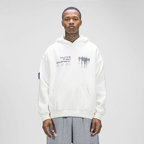 Moletom TAKE-OFF " FLOW OFF WHITE BOXY"