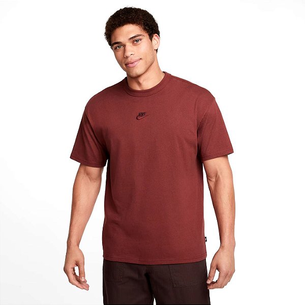 Camiseta Nike Essentials Premium Vinho
