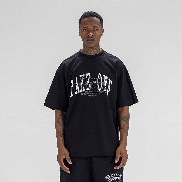 Camiseta TAKE-OFF " Label Black "