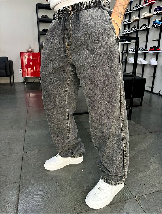 Calça Jeans Stoned Ocre