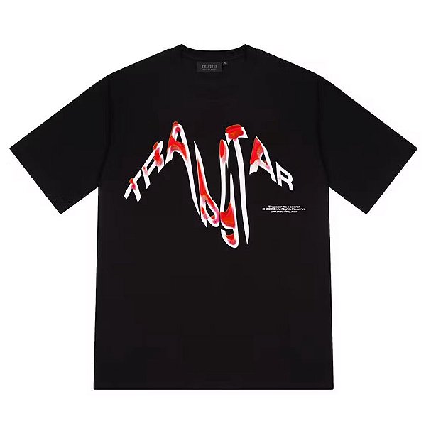 Camiseta Trapstar Distortion "Black"