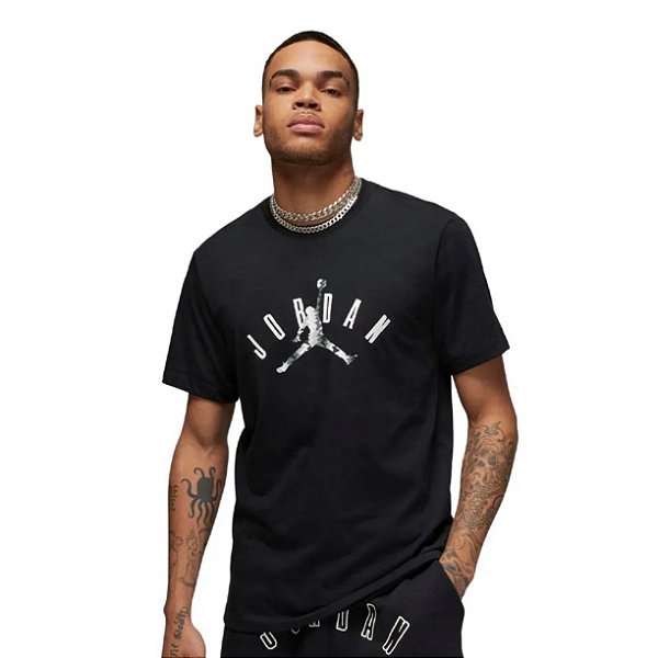 Camiseta Jordan Flight MVP Letreiro Preta