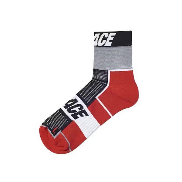 Meia Palace P-Tech Red Grey