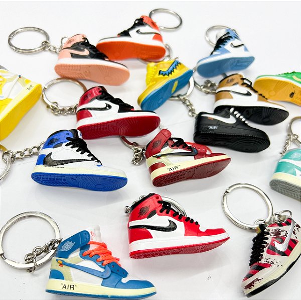 CHAVEIROS SNEAKERS DIVERSOS