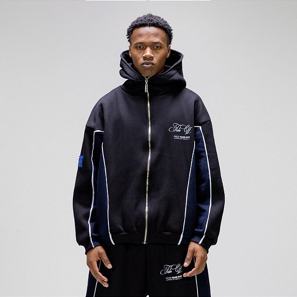Moletom TAKE-OFF "Layer Black Zip"