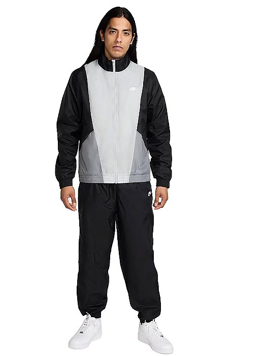Conjunto Nike Club Woven Preto