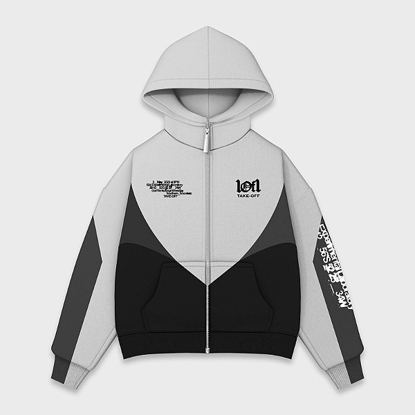 Moletom TAKE-OFF X 1OF1 "Splendor Grey"